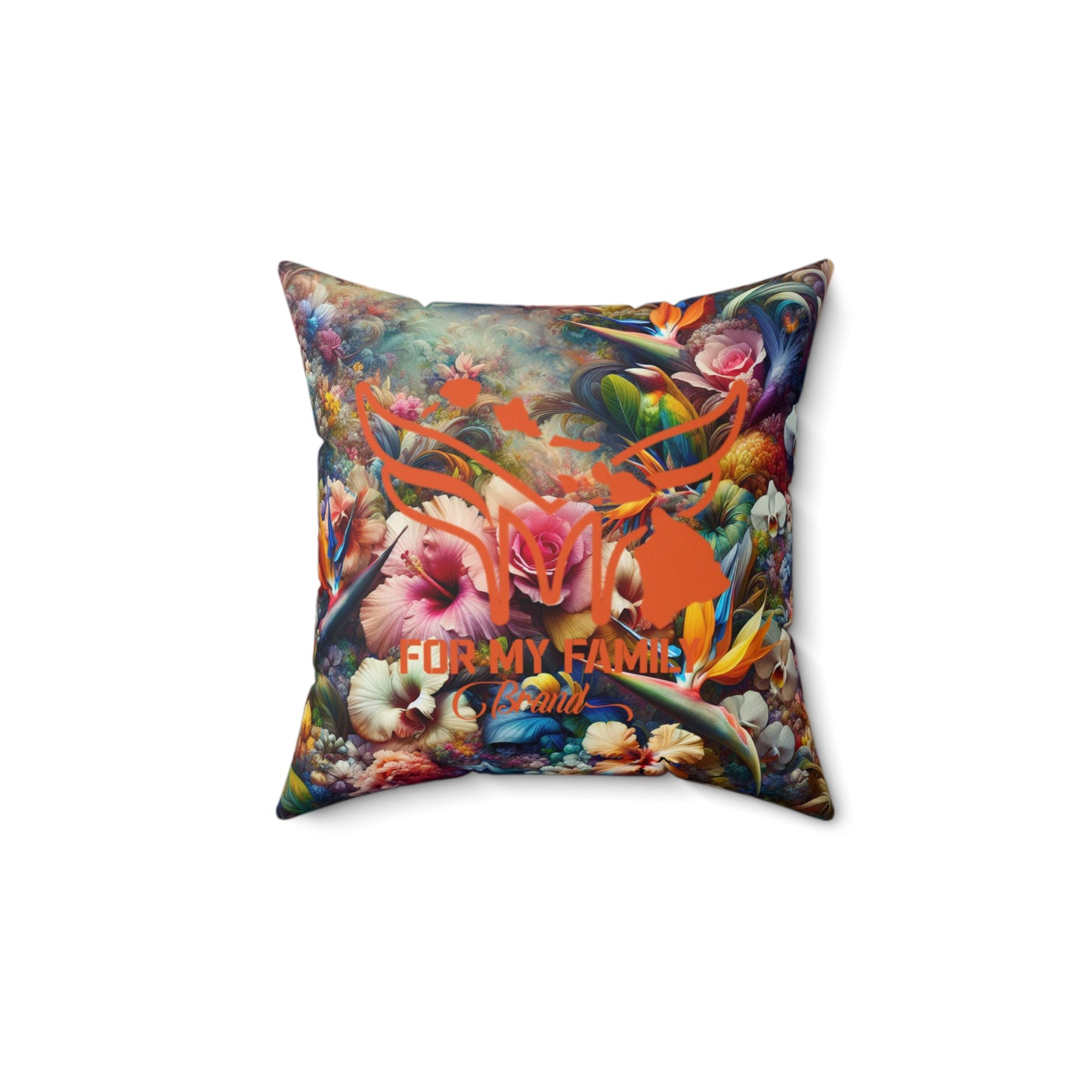 "LIMITED EDITION" FMF Fall Floral Pillow - Square Pillow