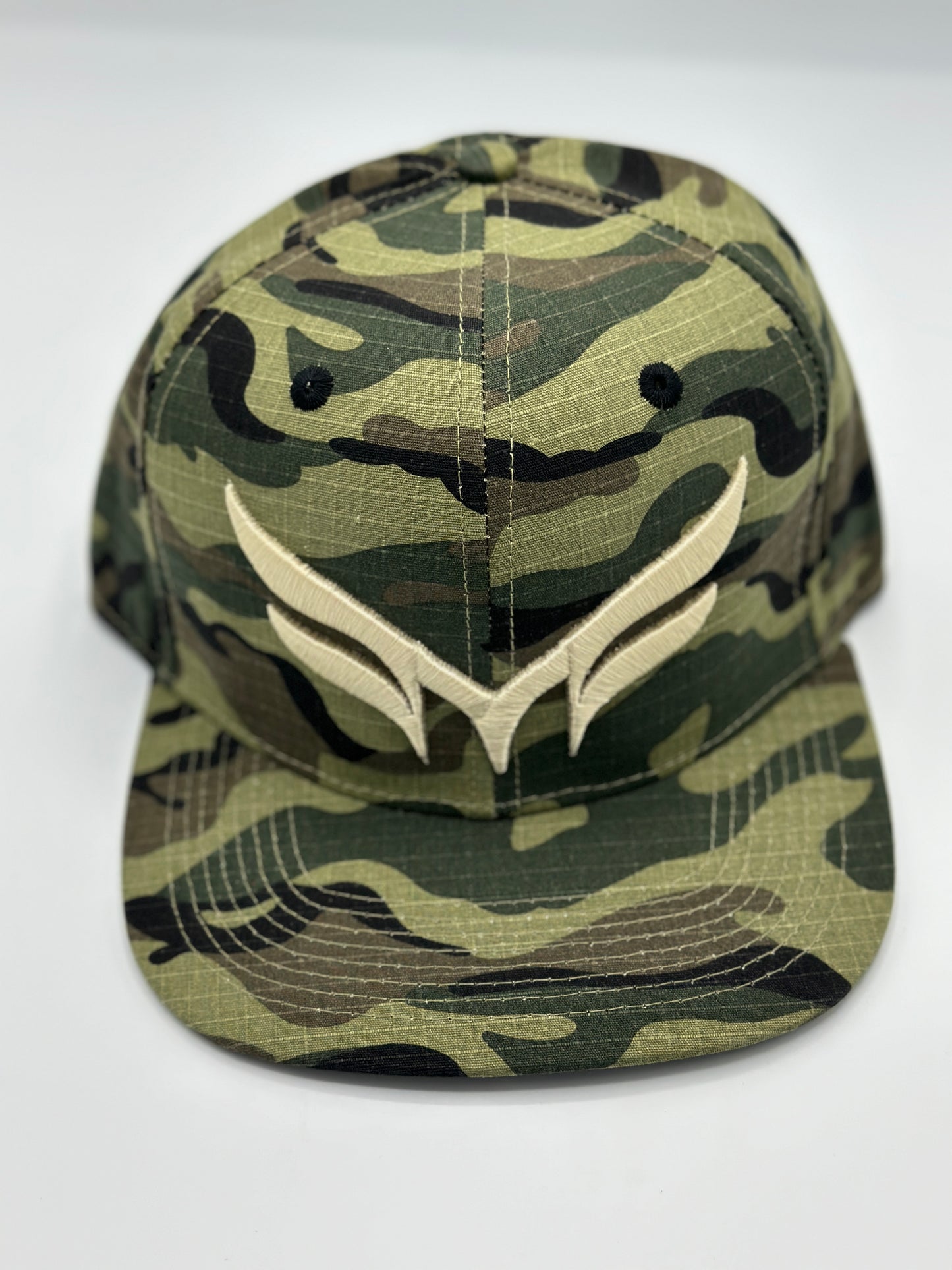 ALL CAMO DESIGN W/ CREAM 3D LOGO