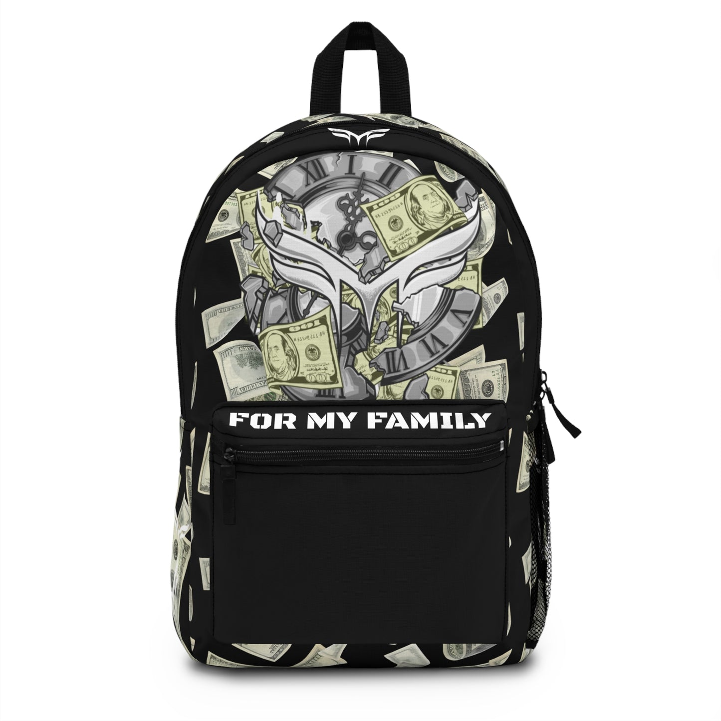 Backpack - Money Can't Buy Time  (Black)