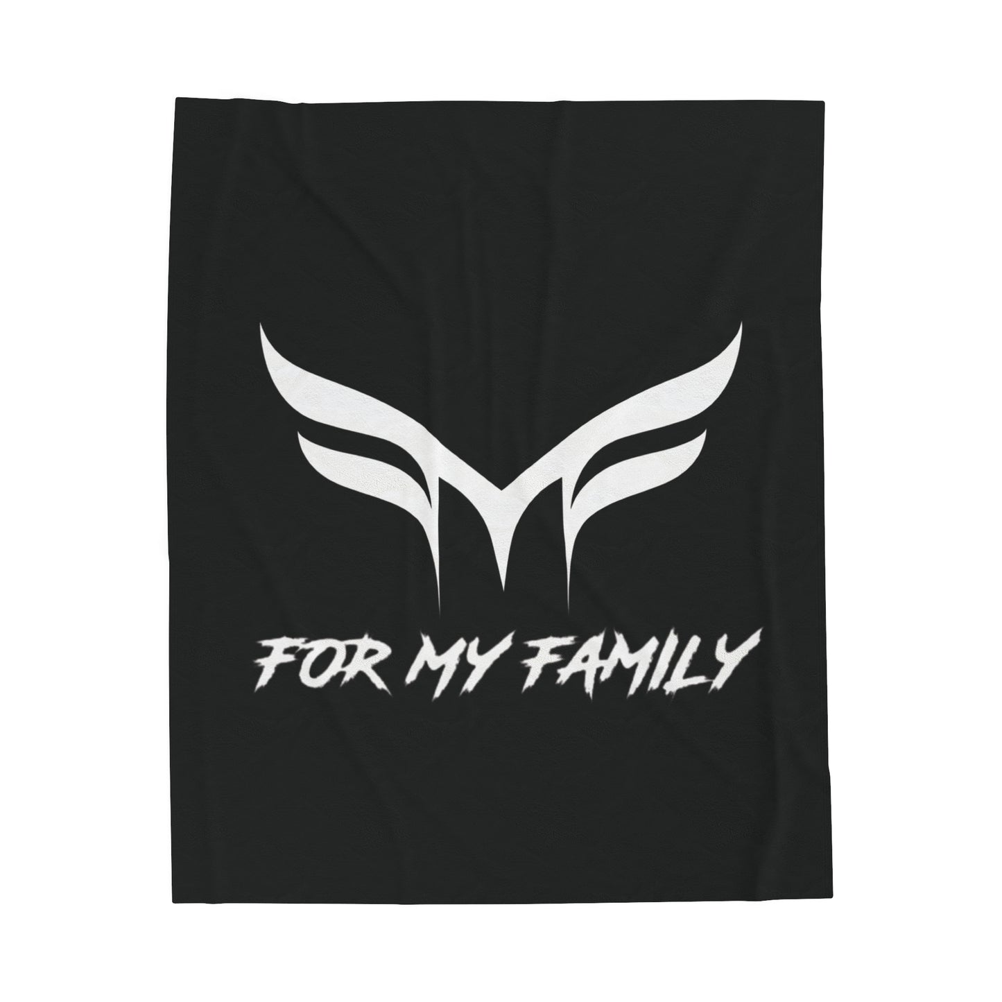 Plush Blanket - OG Black & White FMF Design