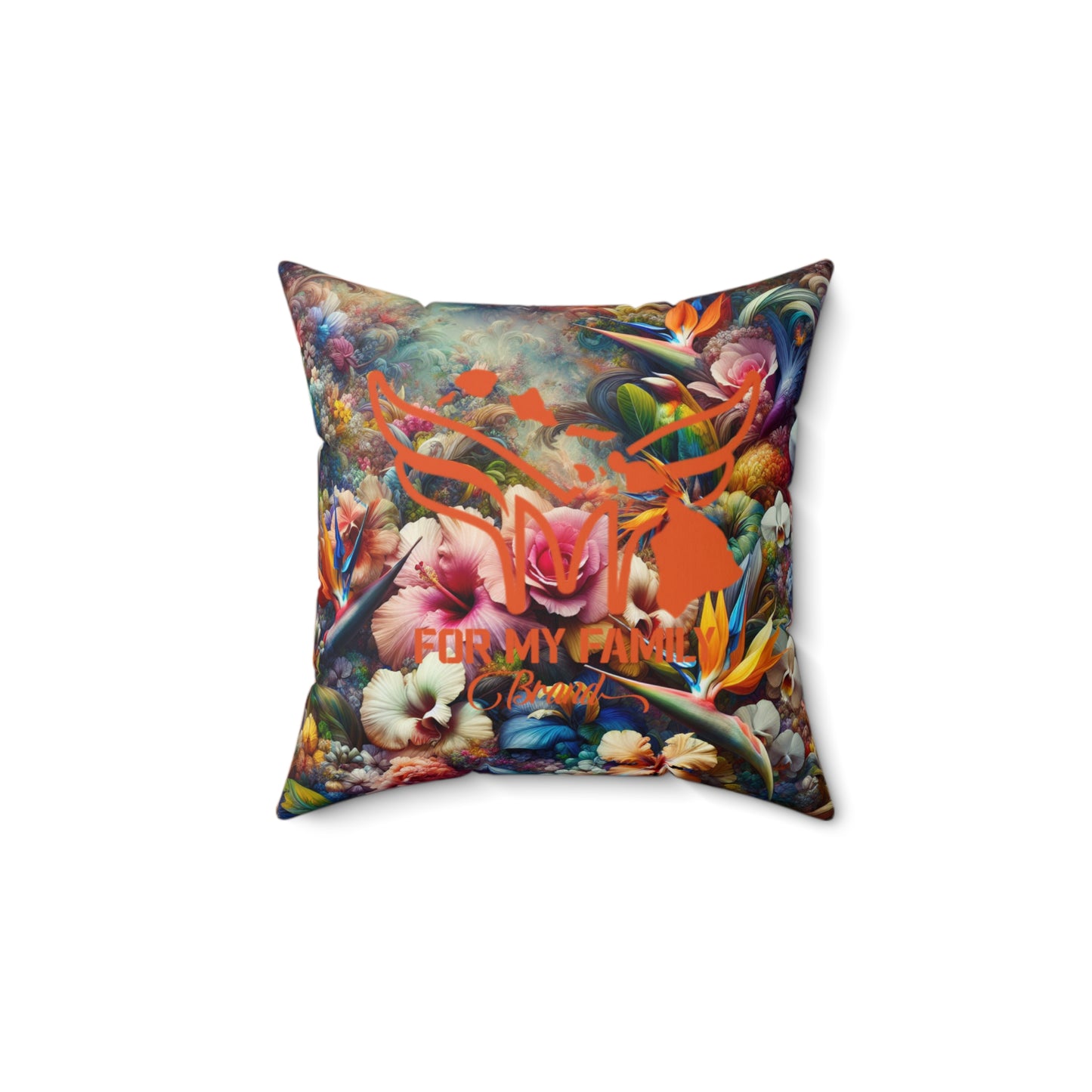 "LIMITED EDITION" FMF Fall Floral Pillow - Square Pillow