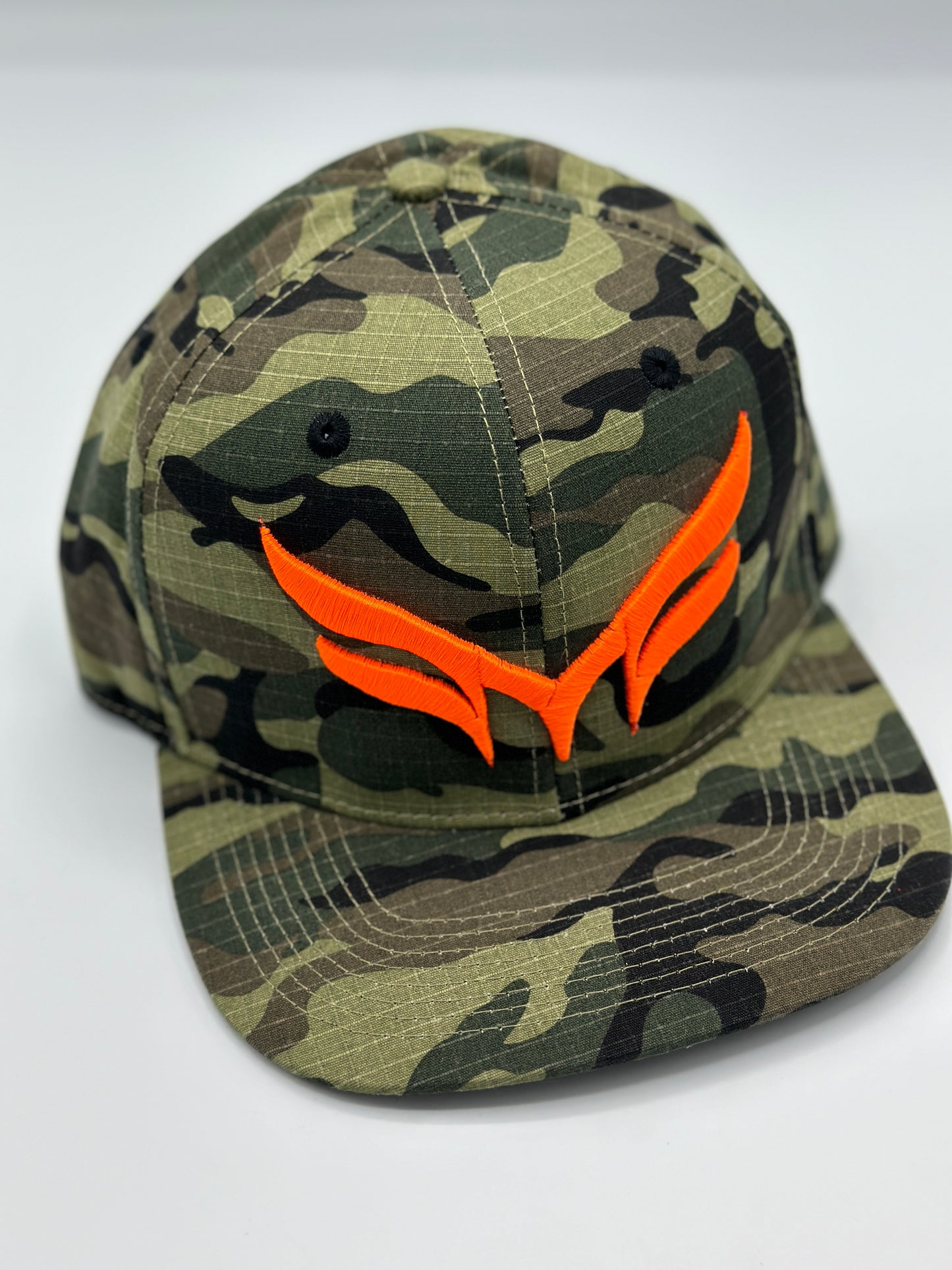 ALL CAMO DESIGN W/ ORANGE 3D LOGO