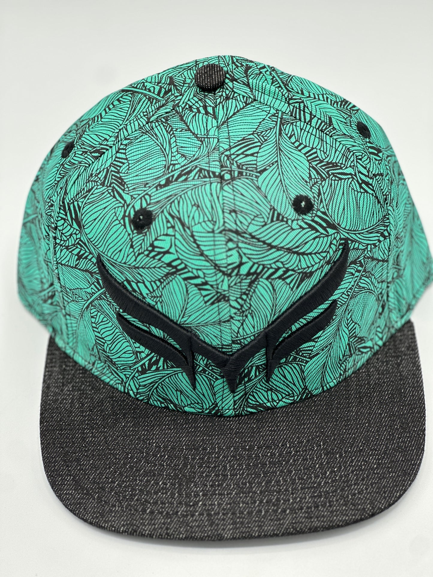 GREEN & BLACK BILL FOREST W/BLACK 3D PUFF LOGO