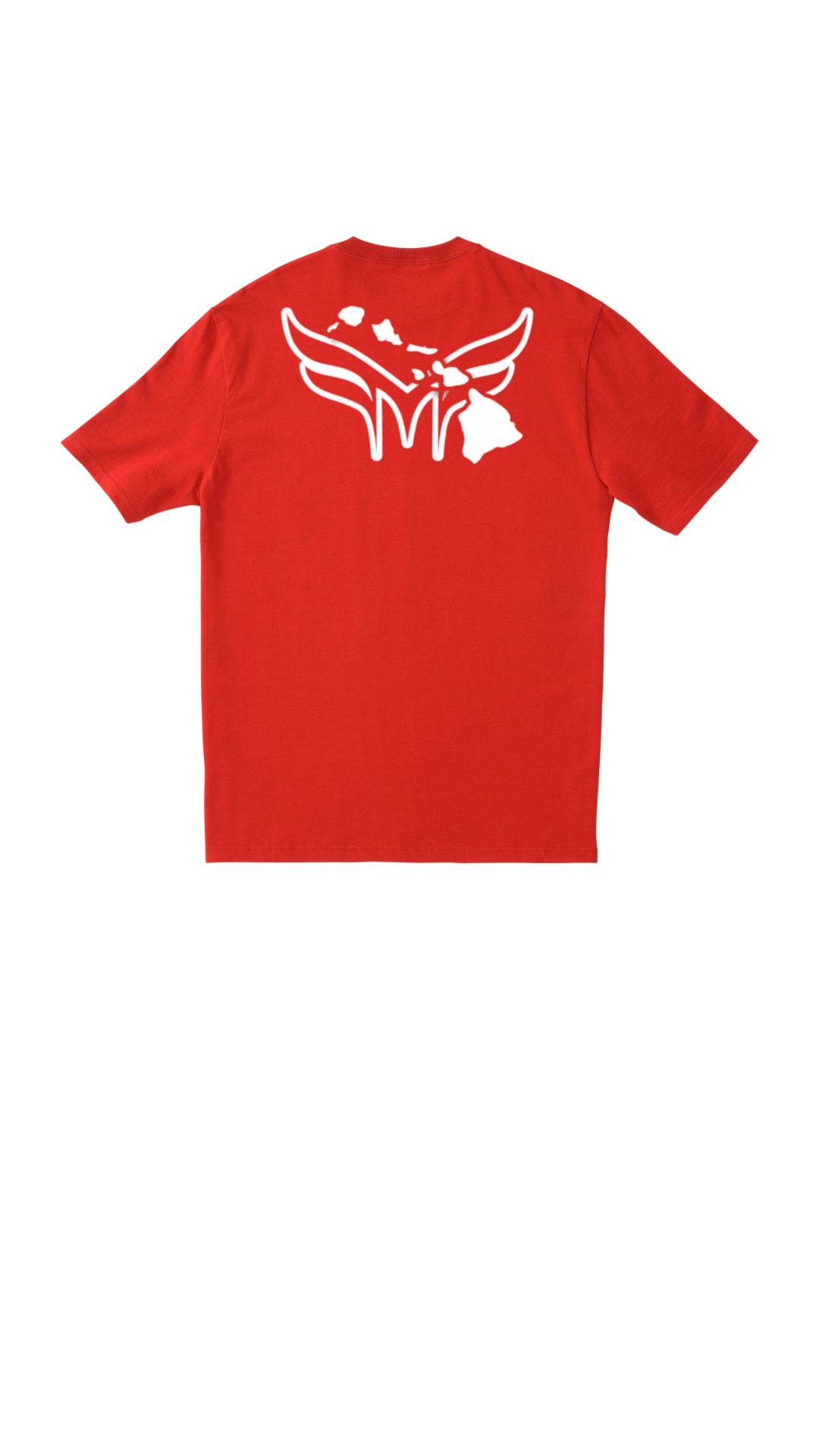 ADULT “ALOHA”  RED  FMF TEE