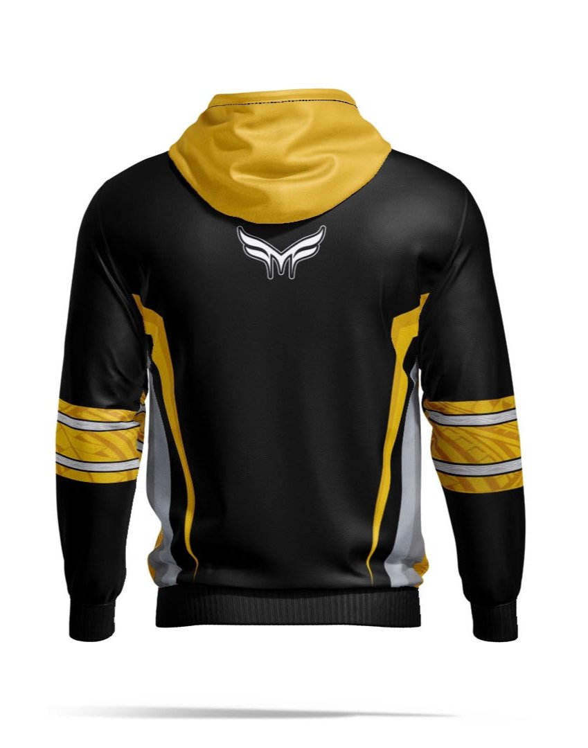 ADULT PITTSBURGH* FOOTBALL SUBLIMATION EMBROIDERED HOODIE