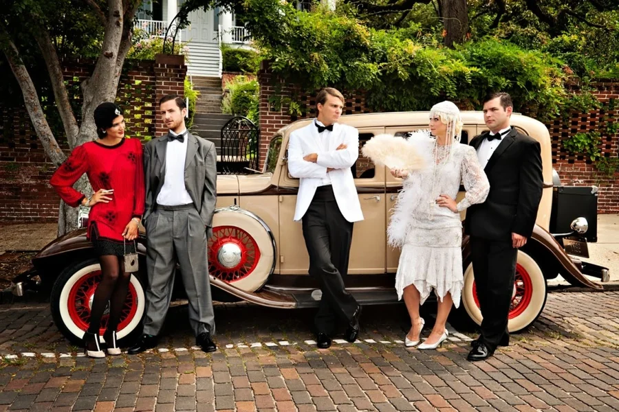 party great gatsby 1920s mens fashion